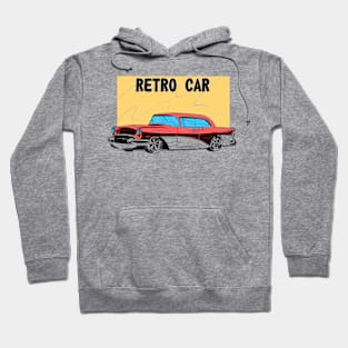 Retro car Hoodie